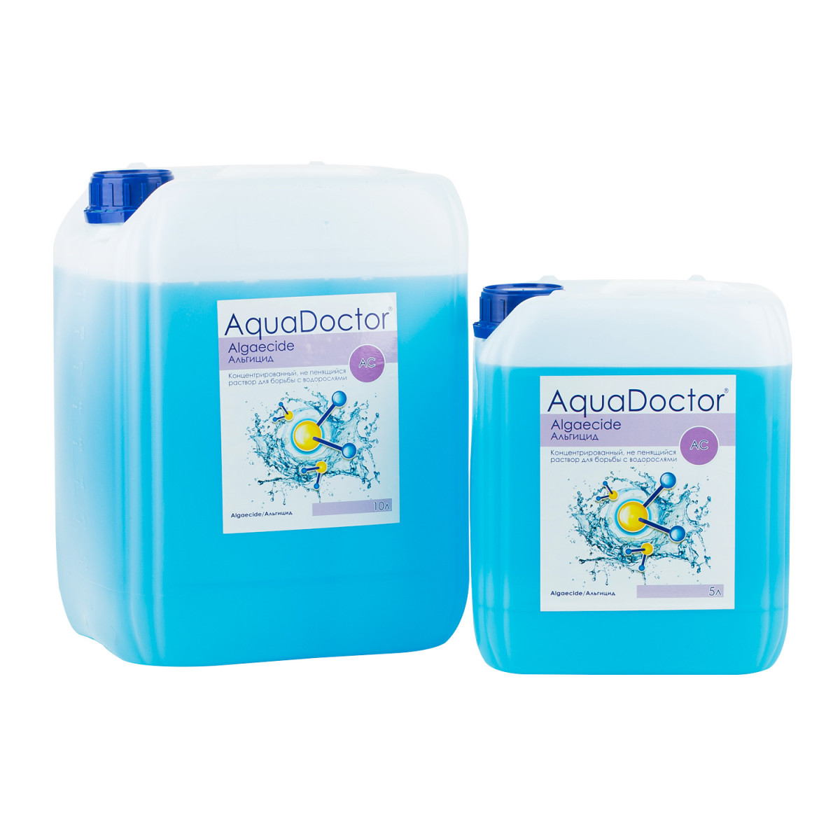 Средство против водорослей в воде бассейна Альгицид AquaDOCTOR, 5л.
